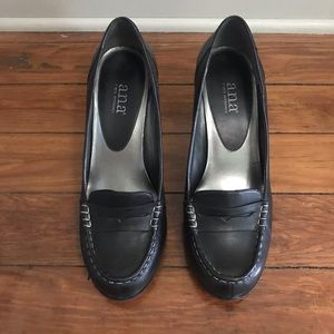 Size 10 a.n.a Wide-Heeled Shoes